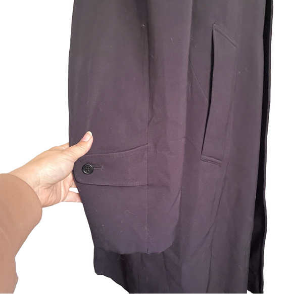 Vintage Aquascutum Swing Style Wool Trench Coat - L/XL 🇬🇧 - Picture 5 of 12